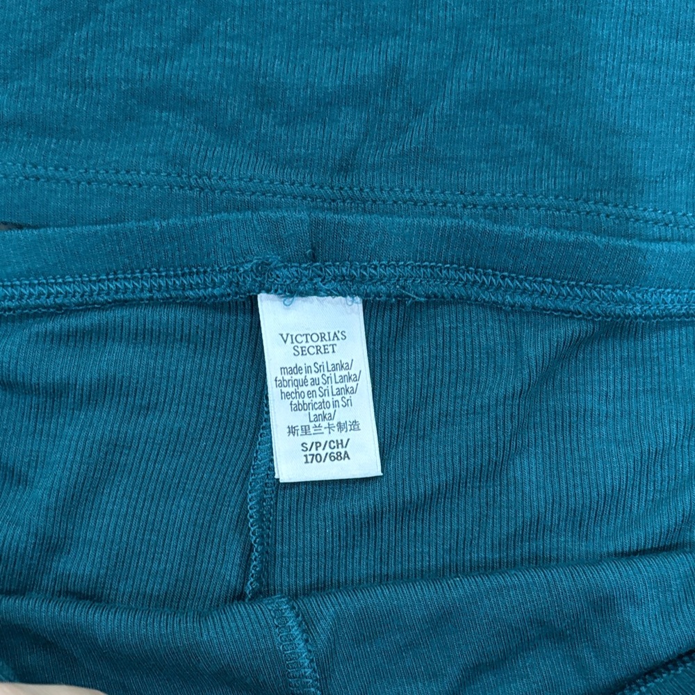 Victoria's Secret Teal Pajama Set - Picture 2 of 3